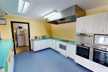 Kitchen at AXIS Youth Centre