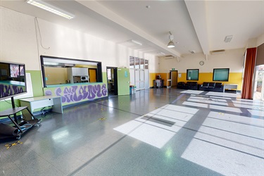 Large meeting room at AXIS Youth Centre