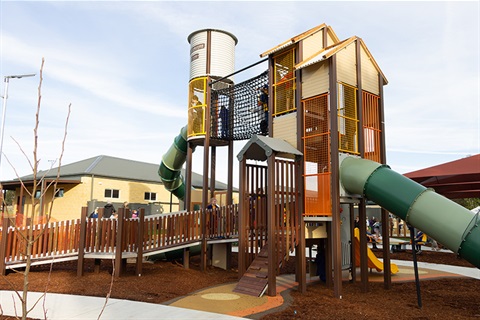 Photo of Bungendore's new playground
