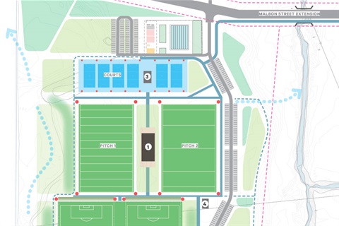 Concept design Bungendore Sports Hub