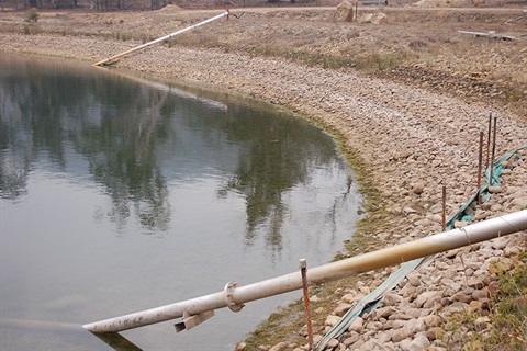 Braidwood off-river water storage dam