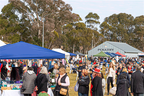 Christmas in July at the Queanbeyan Showground