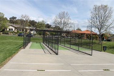 Allan McGrath Reserve - pactice cricket pitches