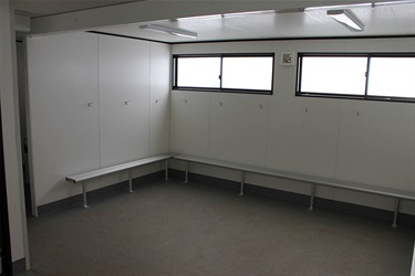 Interior of changerooms at High Street Playing Field