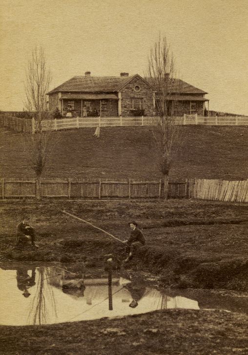 Queanbeyan Hospital Carte-Devista c.1876 [courtesy of QBN and District Museum Collection]