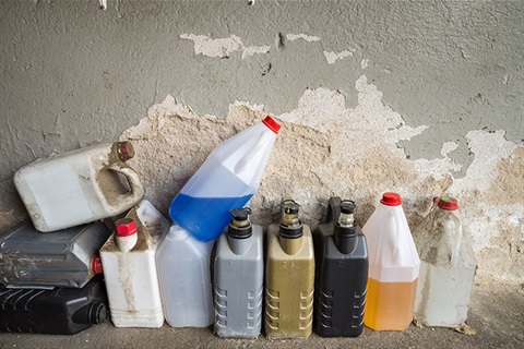 Image of household chemicals