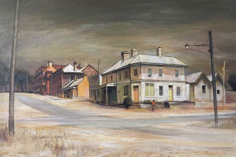 Braidwood Streetscape by Kenneth Jack