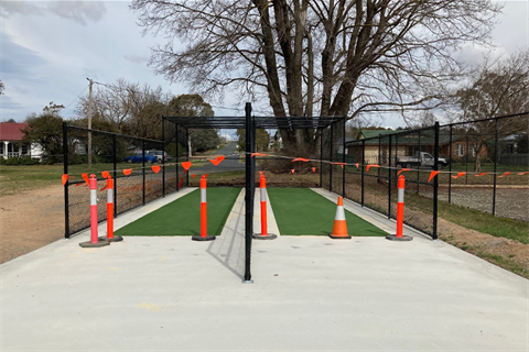 Braidwood rec Ground - New Cricket Nets