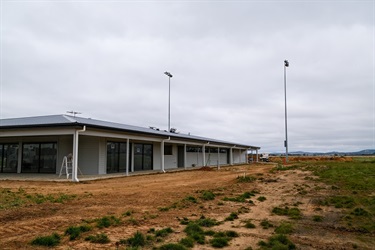 Bungendore Sports Hub - amenities building - 20 April 2023