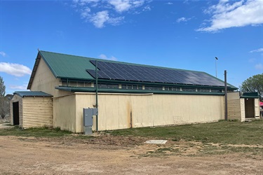 Braidwood Showground solar panels