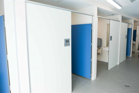 Completed upgrade of changerooms at Queanbeyan Aquatic Centre
