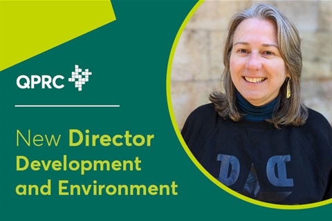 Photo of new Director Development and Environment Ruth Ormella