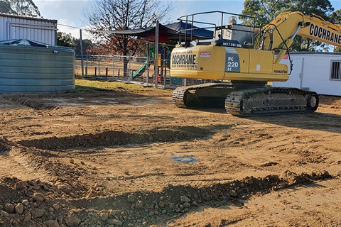 Majors Creek RFS facility construction begins