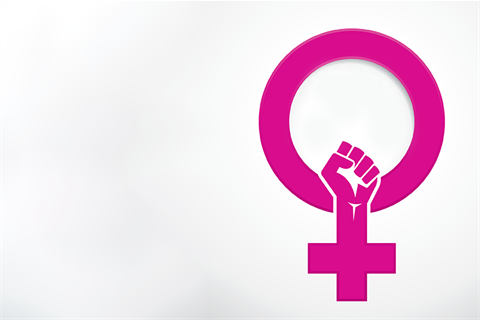 Women's freedom icon 