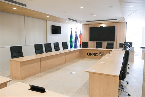 Queanbeyan Council Chambers in the Nellie Hamilton Centre