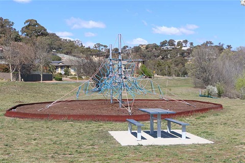 Jerrabomberra Creek Park climbing equipment