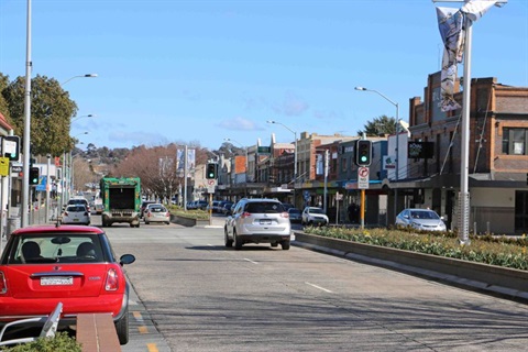 View of Monaro Street