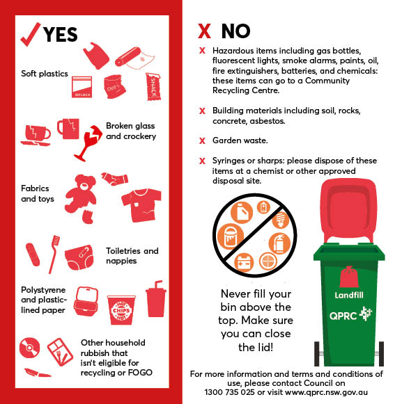 2022 red bin stickers what can go in my red lidded bin